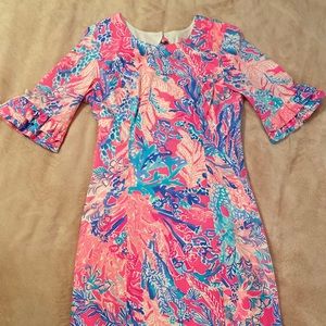 Lilly Pulitzer Fiesta Stretch Dress in "Aquadesiac